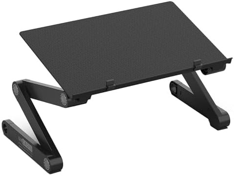 Adjustable Black Laptop Stand for Bed and Sofa — photo 4