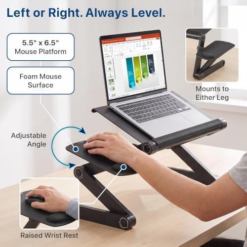 Laptop Lap Desk with Dual Cooling Fans — photo 5