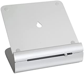 Silver Aluminum Adjustable Height Stand