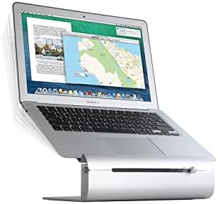 Silver Aluminum Adjustable Height Stand — photo 3