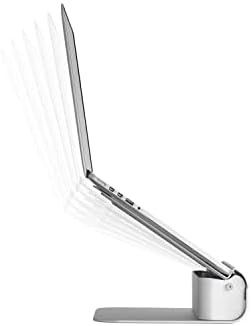 Silver Aluminum Adjustable Height Stand — photo 5