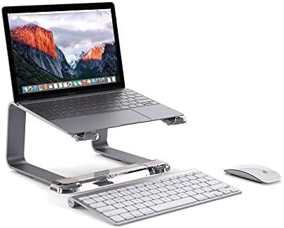 Space Grey Aluminum Ergonomic Laptop Mount — photo 4