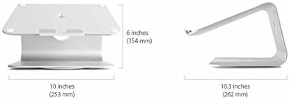 Rotating Aluminum Laptop Stand Space Gray — photo 3