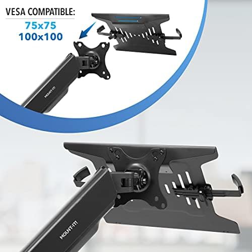 Gas spring desk mount arm for laptops — photo 5