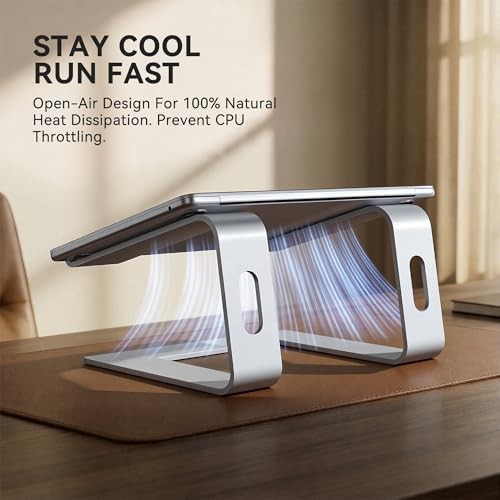 Ergonomic Aluminum Desk Riser for Office — photo 3
