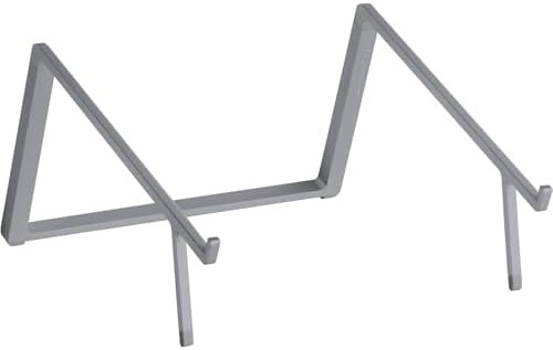 Foldable Portable Aluminum Laptop Riser Gray