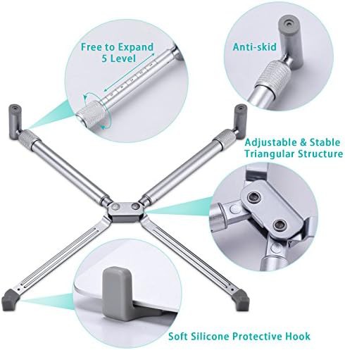 Portable Aluminum Compact Laptop Stand 17 — photo 5
