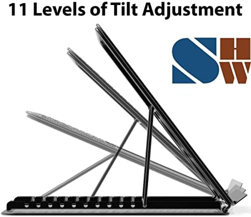Black Eleven Level Adjustable Computer Holder — photo 5