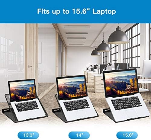 Mesh Ventilated Adjustable Laptop Riser 15.6 — photo 5