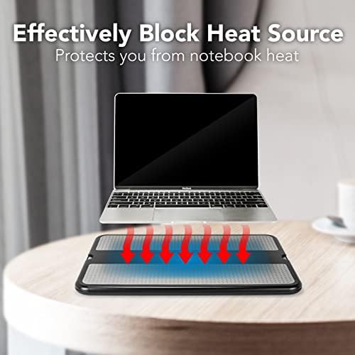 Laptop Lap Pad with Retractable Mouse Tray — photo 4
