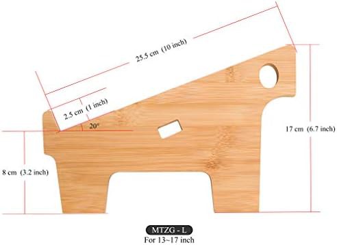 Bamboo Foldable Riser for 17 Inch Laptops — photo 3