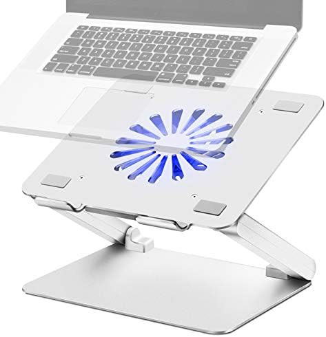 Aluminum laptop cooling stand with USB hub 17.3