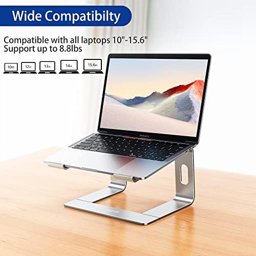 Silver aluminum detachable laptop stand 15.6 — photo 3