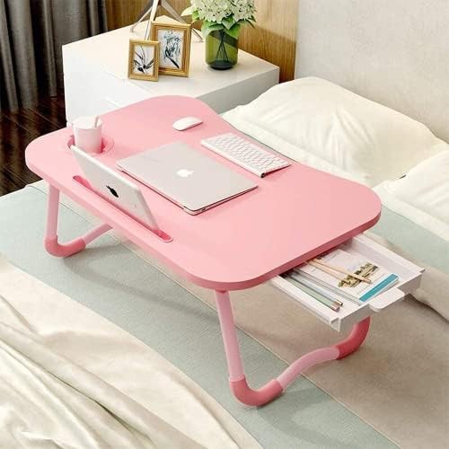 Laptop Bed Tray Table with Storage Drawer — photo 3