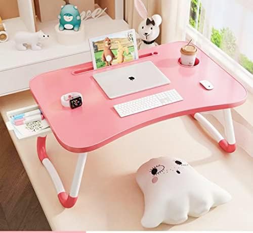 Laptop Bed Tray Table with Storage Drawer — photo 4