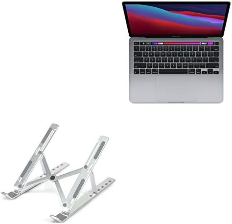 Portable metallic silver stand for MacBook Pro 13