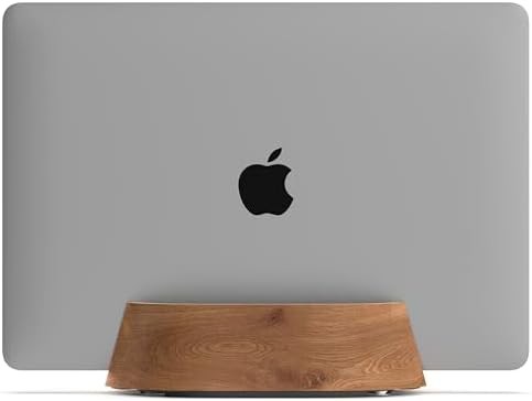 Adjustable Vertical Stand in Black Walnut