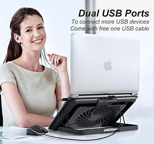 Silver Aluminum Laptop Cooling Pad Stand — photo 4