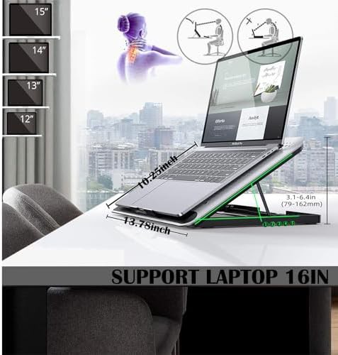Aluminum cooling pad with single fan — photo 4