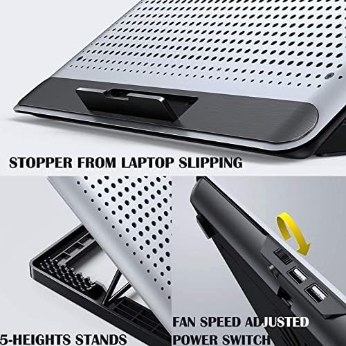 Aluminum cooling pad with single fan — photo 5