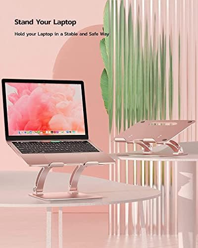 Pink portable aluminum computer holder 17 inch — photo 4