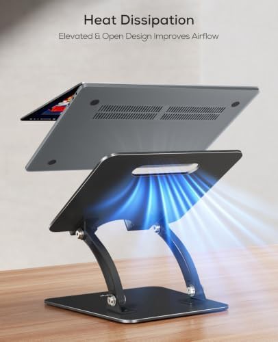 Fully adjustable dual foldable computer riser — photo 5