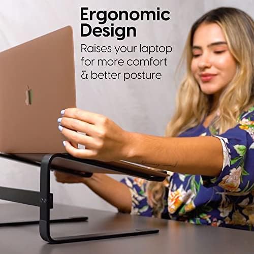 Ergonomic Monitor Riser with Padded Silicone Grip — photo 3