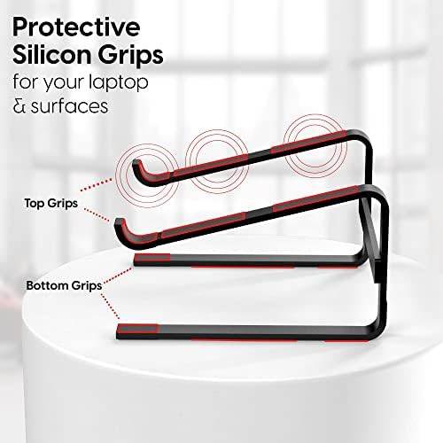 Ergonomic Monitor Riser with Padded Silicone Grip — photo 4