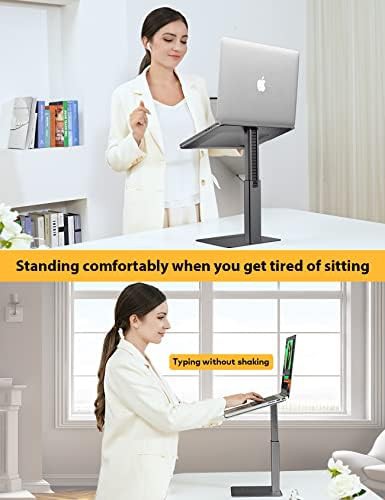 Black Aluminum Gaming Laptop Riser Stand — photo 3