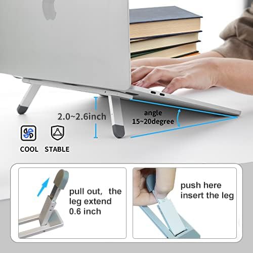 Self Adhesive Pop Up Portable Laptop Stand — photo 3