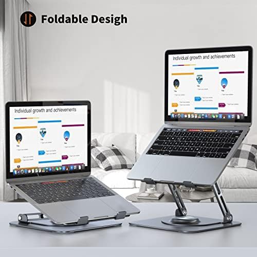 Aluminum swivel riser for office desks — photo 3