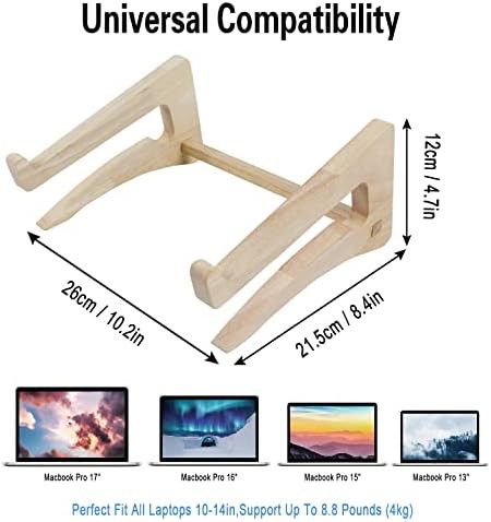 Detachable Wooden Notebook Holder for Desk — photo 3