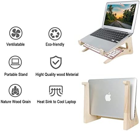 Detachable Wooden Notebook Holder for Desk — photo 4