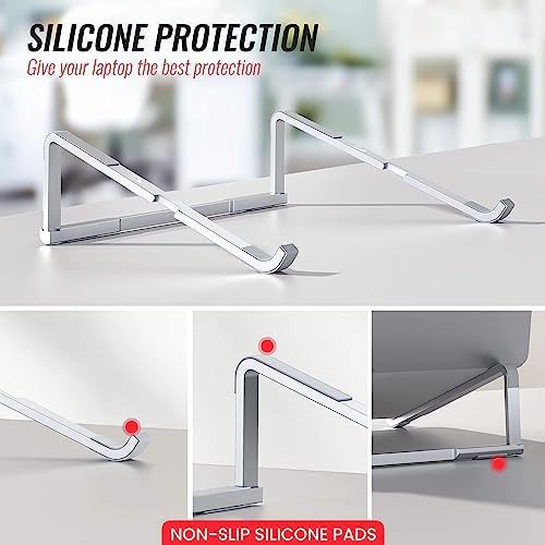 Portable foldable aluminum laptop holder — photo 4