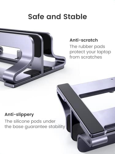Gray vertical 2 slot laptop holder — photo 4