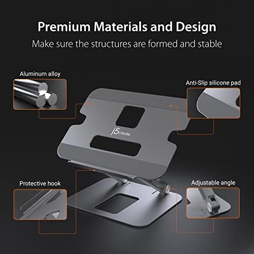 Multi Angle Aluminum Foldable Notebook Riser — photo 4