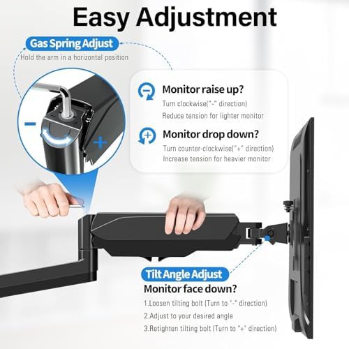 Triple Arm Dual Monitor and Laptop Mount — photo 5