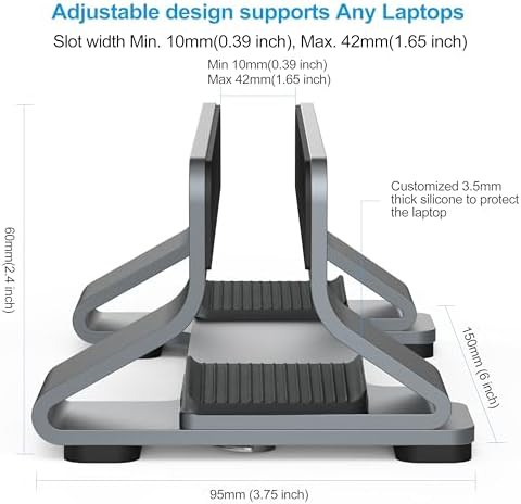 Adjustable Single Slot Aluminum Vertical Dock — photo 4