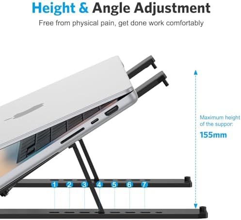 Portable ergonomic 7-level adjustable stand — photo 3