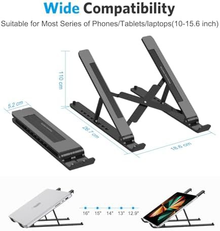 Portable ergonomic 7-level adjustable stand — photo 4