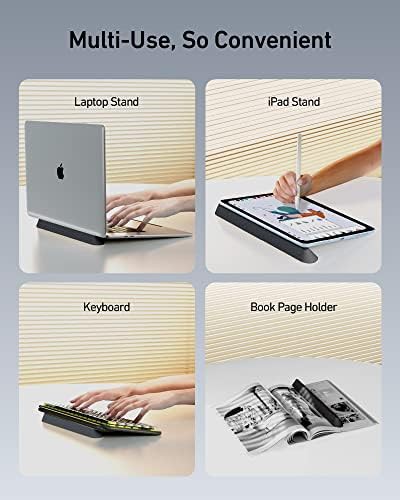 Midnight silicone ergonomic laptop riser wedge — photo 5