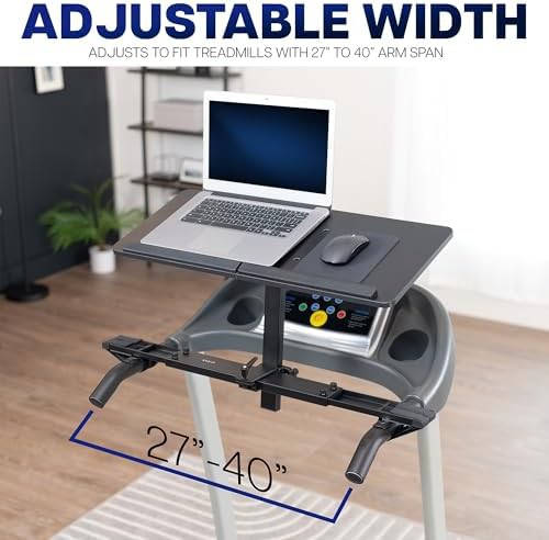 Wooden treadmill laptop desk stand — photo 4