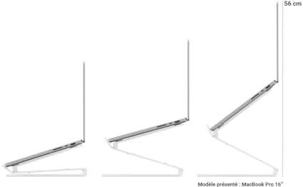 Matte Black Adjustable Curve Flex Stand — photo 4