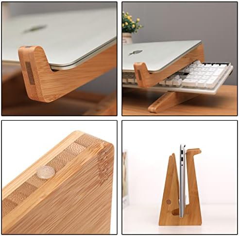 Bamboo vertical office stand — photo 3