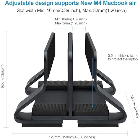 Dual Device Aluminum Vertical Dock Holder — photo 4
