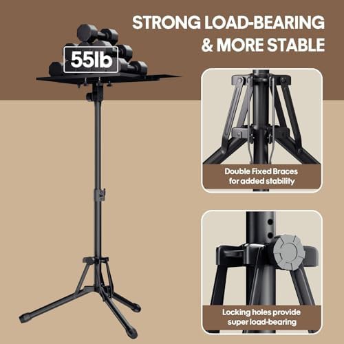 Adjustable tripod projector stand up to 61 inches — photo 4