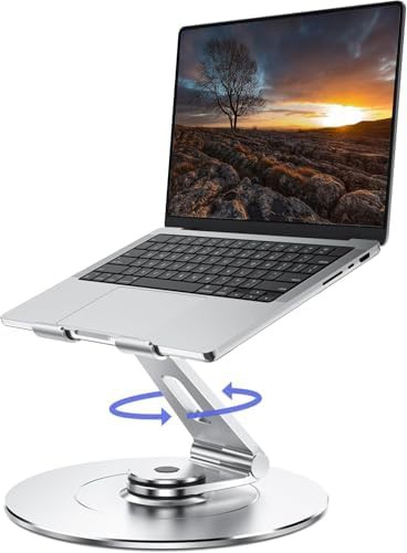 Foldable portable adjustable computer stand
