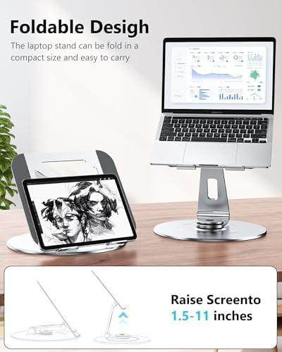 Foldable portable adjustable computer stand — photo 3