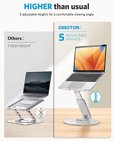 Upgraded rotating aluminum laptop stand 16 — photo 3