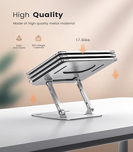 Silver Aluminum Adjustable Riser for 16 in Laptops — photo 5